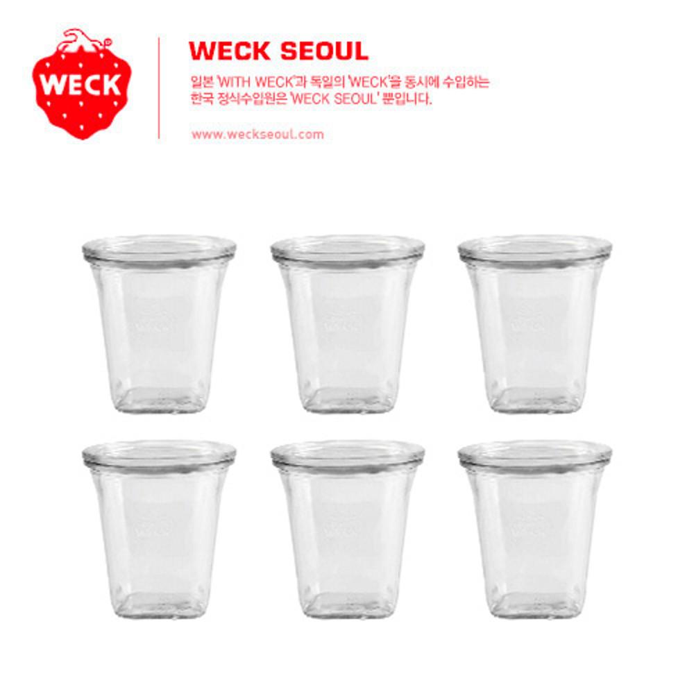 WECK 웩서울 콰드로 545ml WE747 1박스 6개