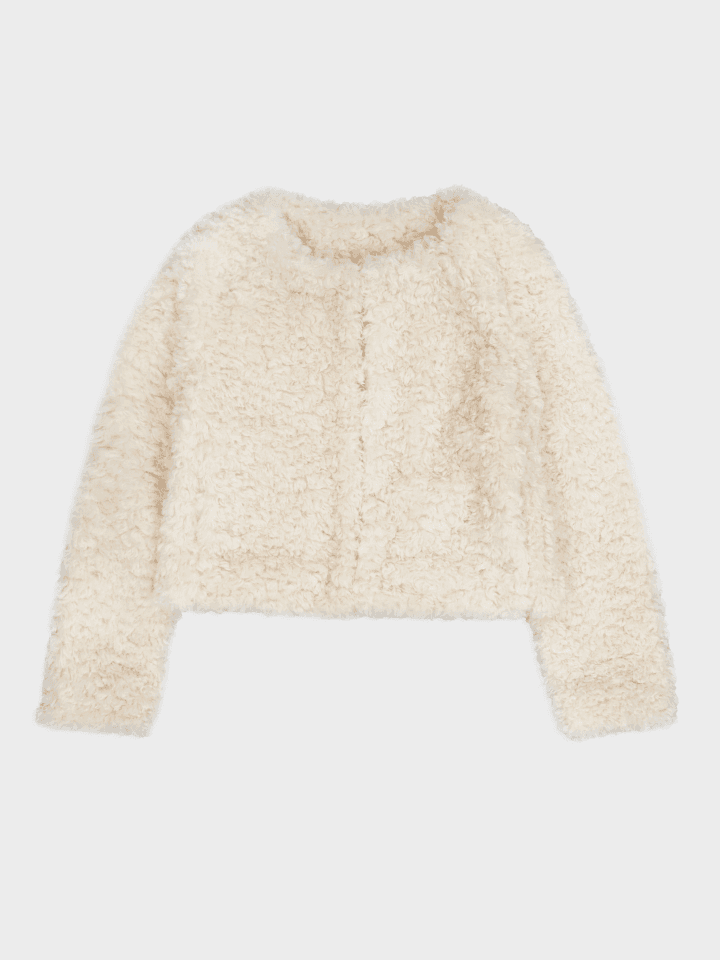 [자사몰 Only] [5th] Soft Fur Jacket (Ivory)