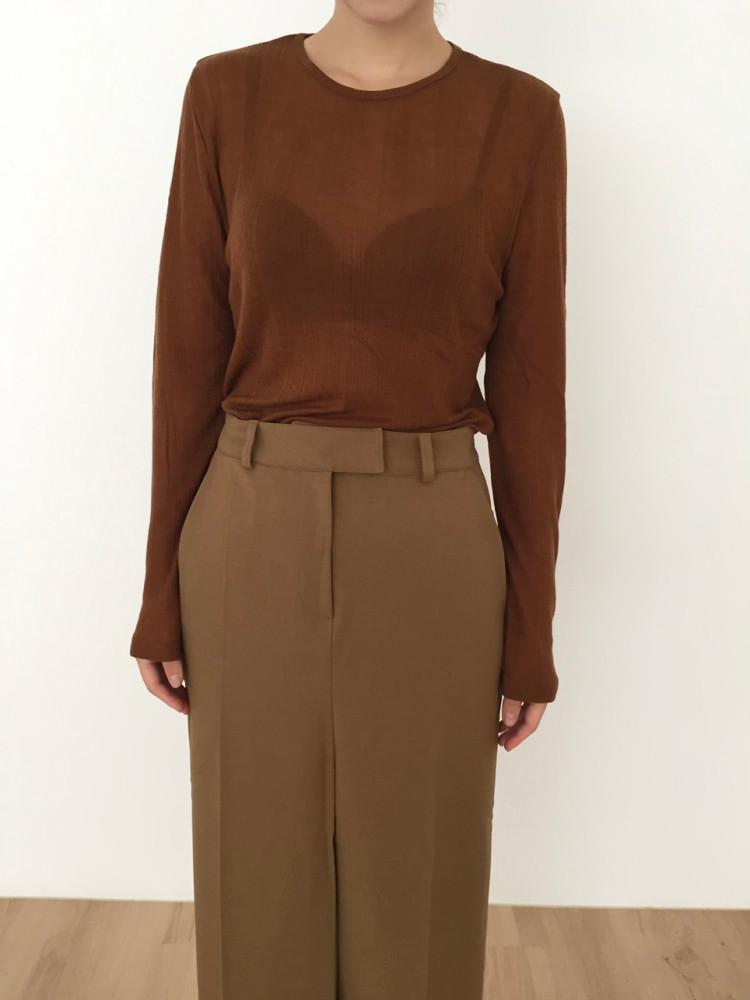 TENCEL LAYERED T 텐셀 레이어드 티셔츠