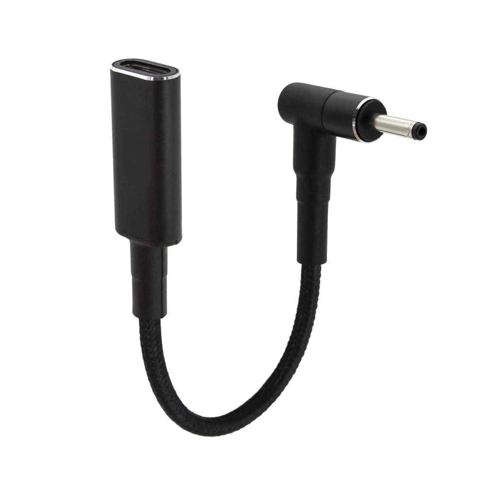 USB C타입 to DC 변환 PD 100W 노트북 충전 젠더 케이블타입 15cm