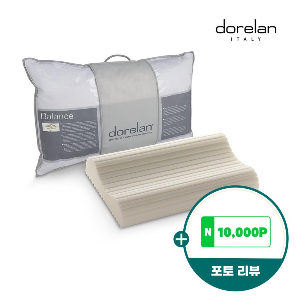 [10%할인+리뷰이벤트] 밸런스 메모리폼 경추 베개 (로우/미디움)