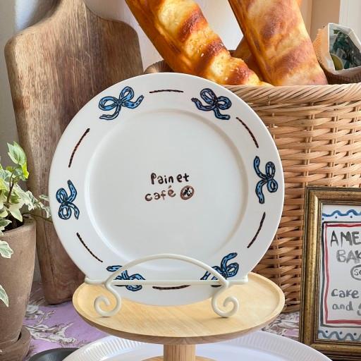 Blue Ribbon 레터링 각인 가능 플레이트