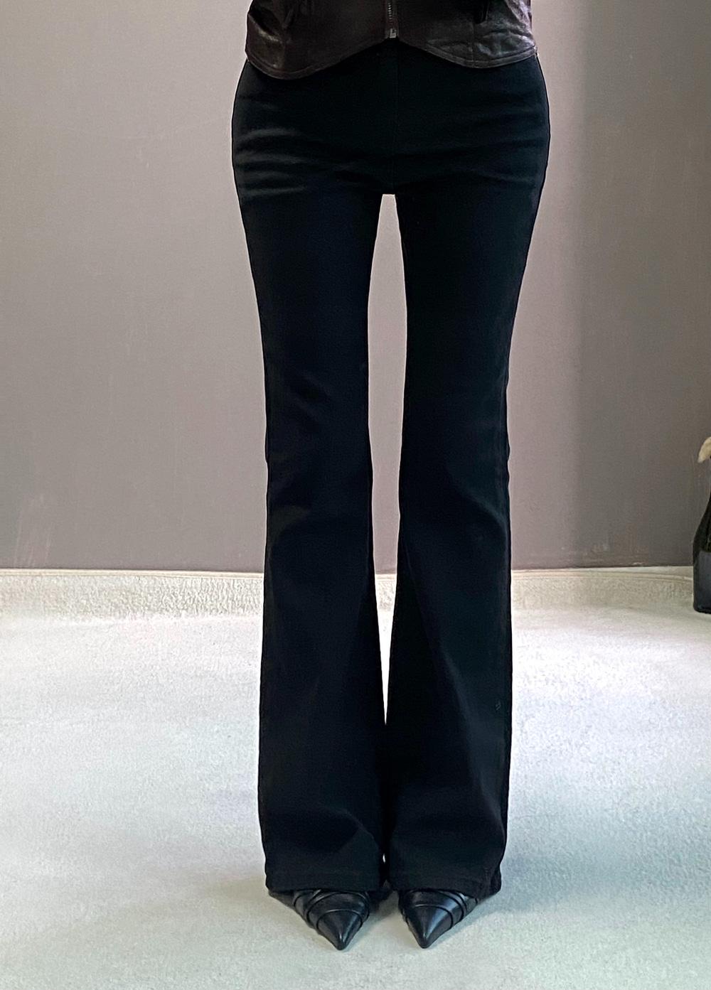 [골반뽕탈부착/숏,롱기장] DAILY BOOTSCUT PANTS