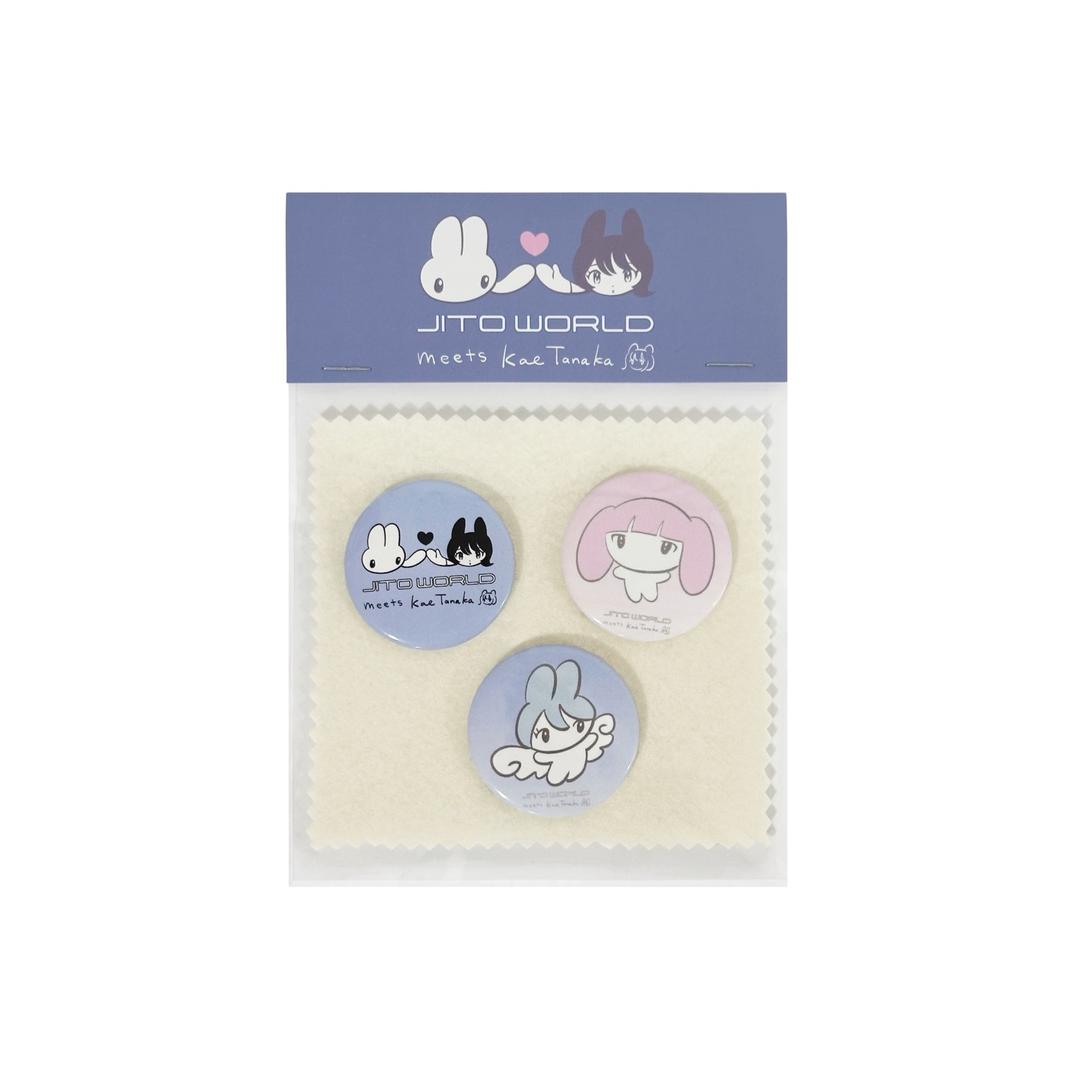 JITO WORLD x  KAE TANAKA PIN BUTTON SET