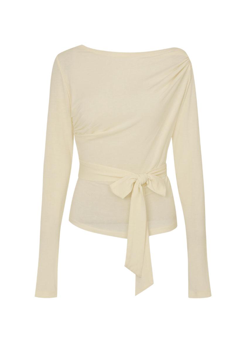 Yogurt Off Shoulder Top (Ivory)