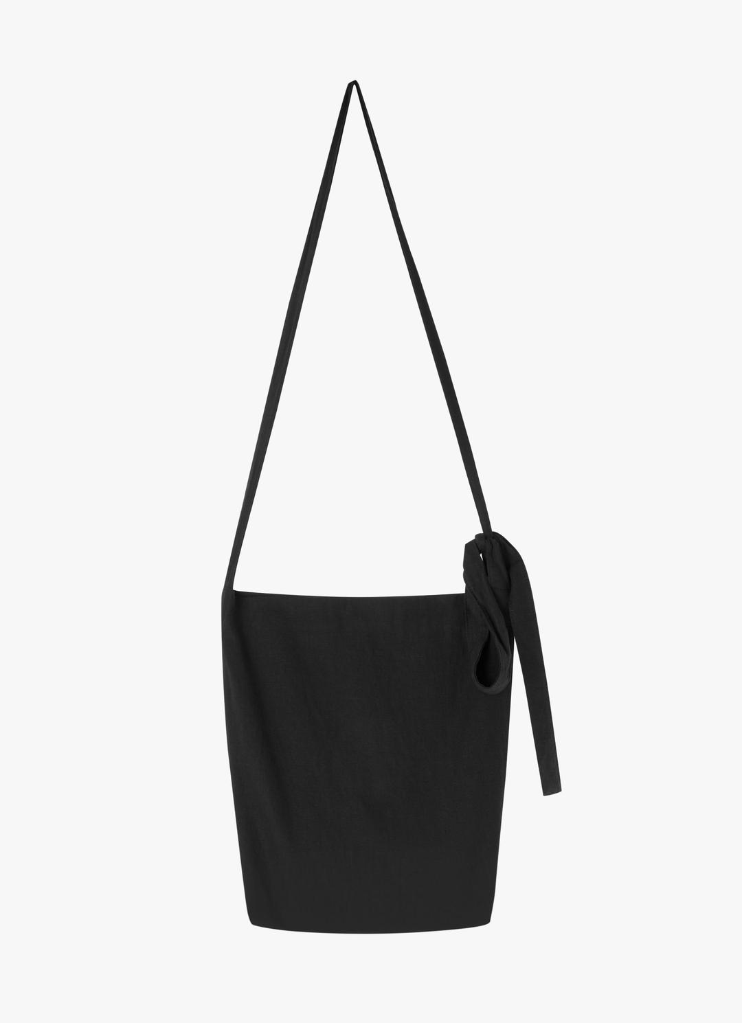 TIE BAG / BLACK / LARGE
