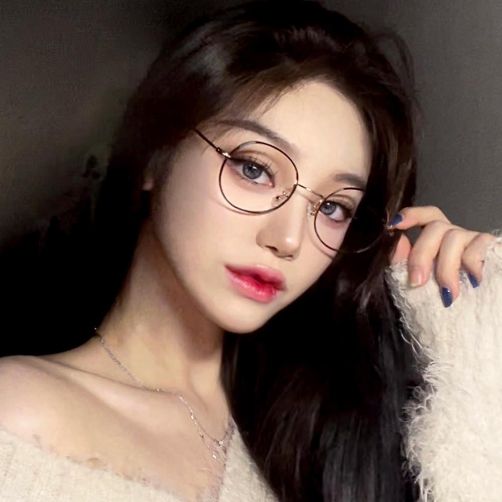 동글이 동그란 자외선 청광 블루라이트차단 시력보호 안경