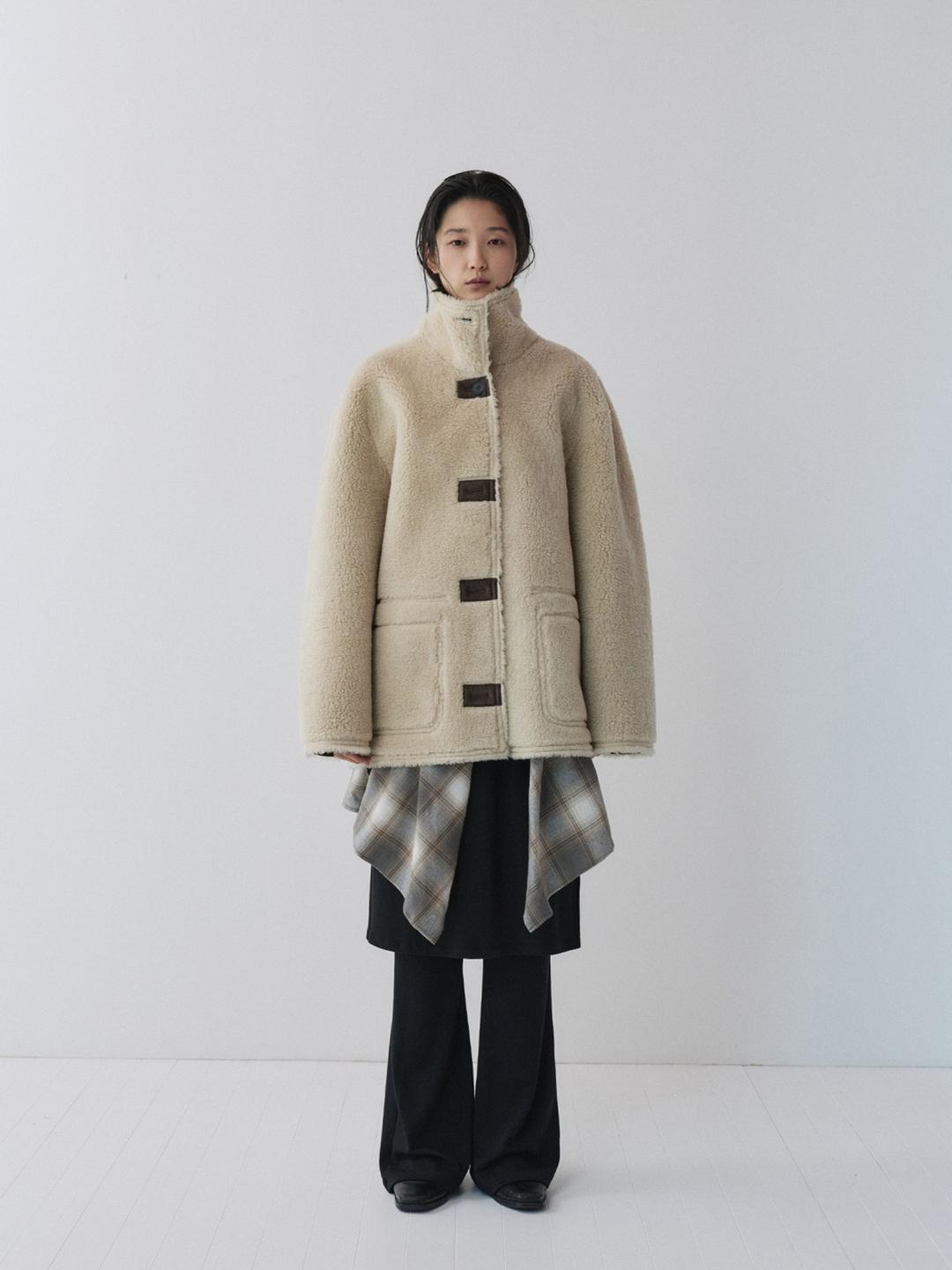 Sand Suede jacket, Khaki  Brown