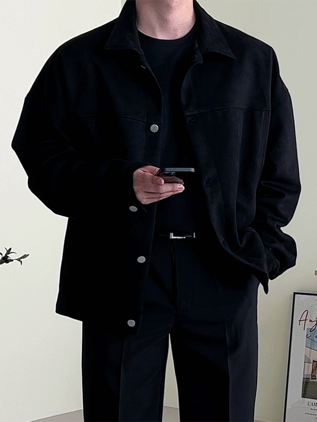 시브 스웨이드 자켓(3color)