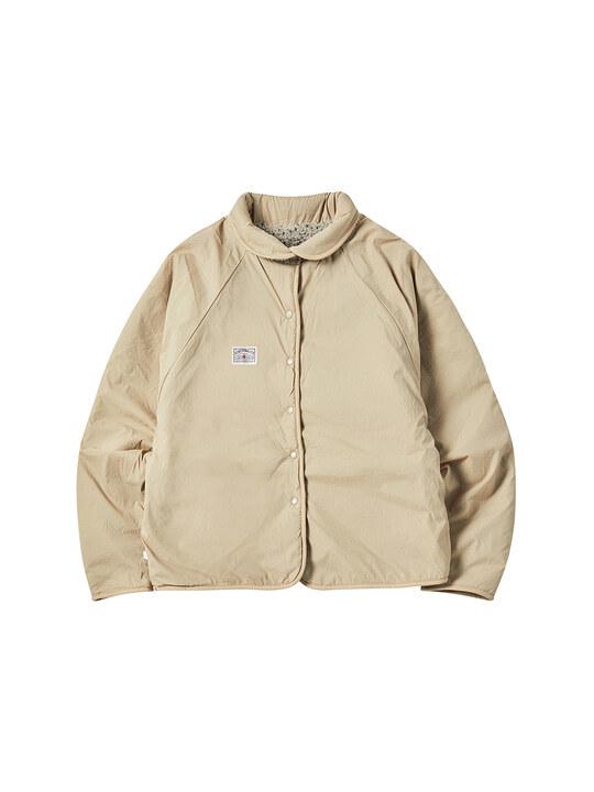 [2nd] W REVERSIBLE FLEECE JACKET [BEIGE]