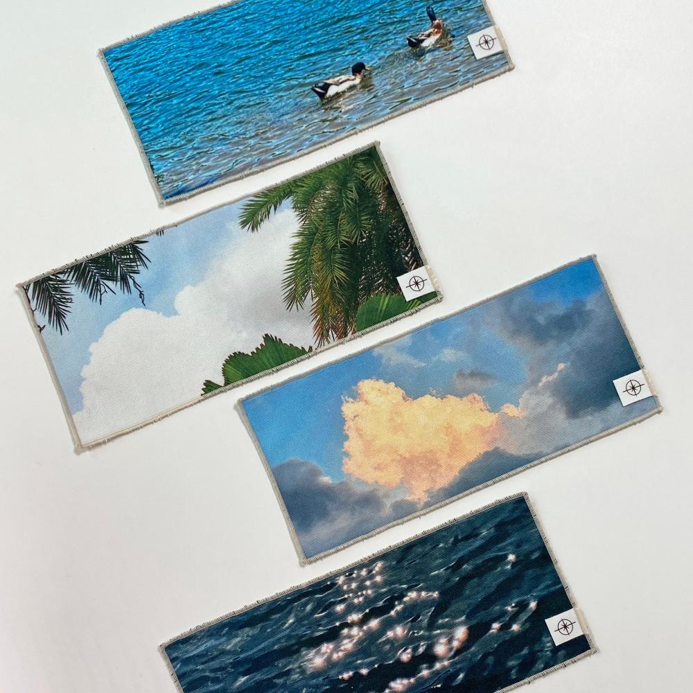 SCENERY FABRIC SEMI TABLE MAT 순간의 풍경 패브릭 세미 테이블매트