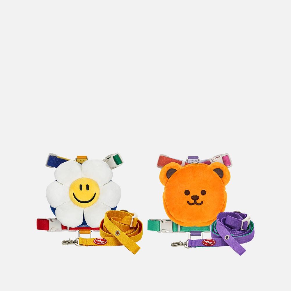백팩 하네스 세트 (스마일 위 러브/위글 베어)
