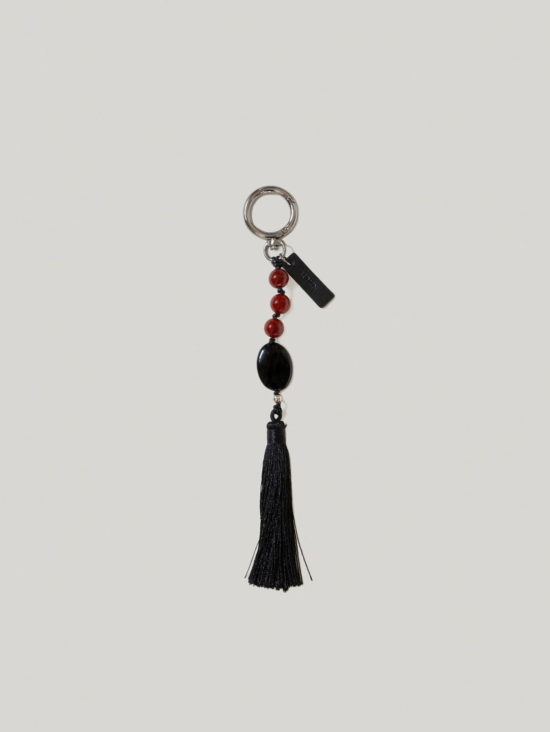 TASSEL CHARM (SOFT BLACK)