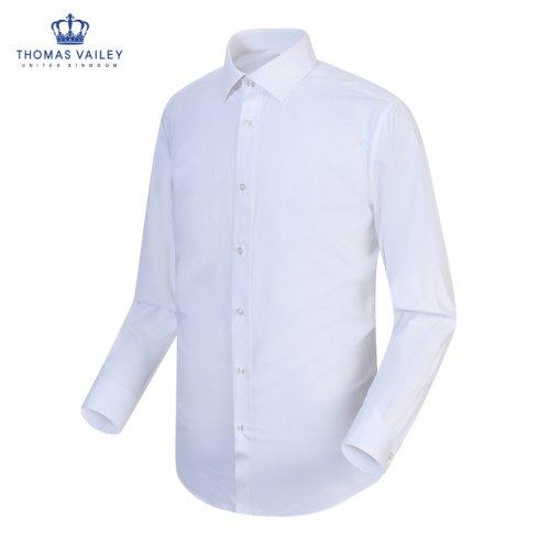 베이직 슬림핏 셔츠 화이트 SU366