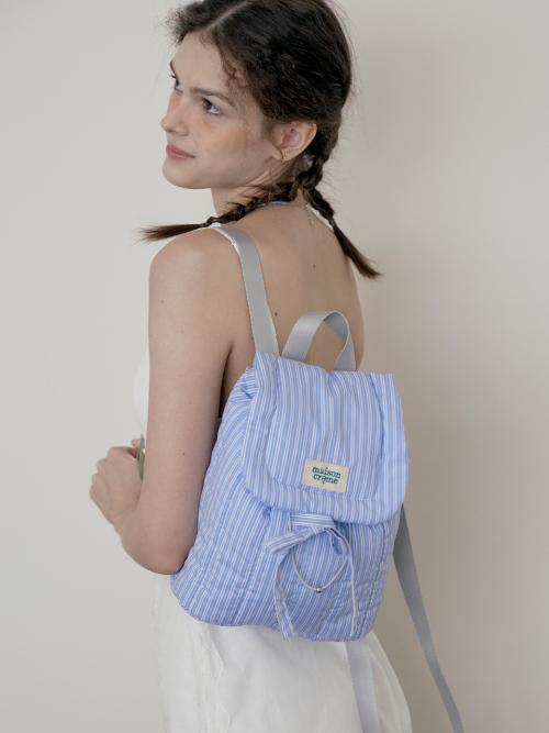Pillow Backpack _ Blue