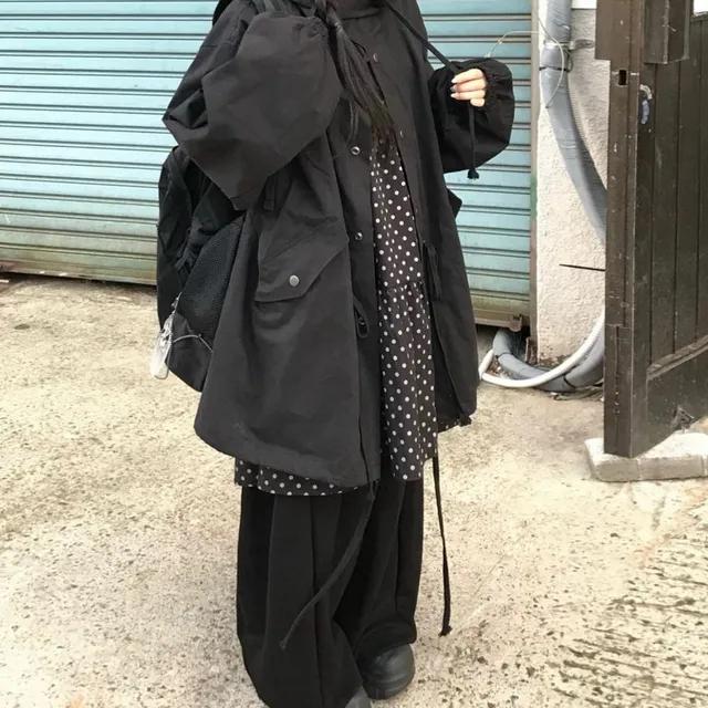 (2color)네코 후드 야상