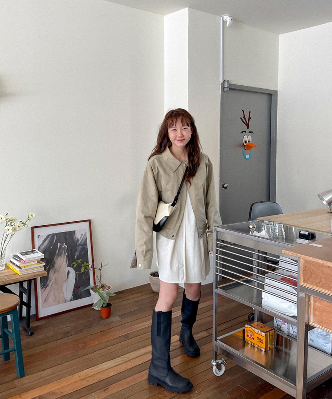 브룩 블루종 점퍼