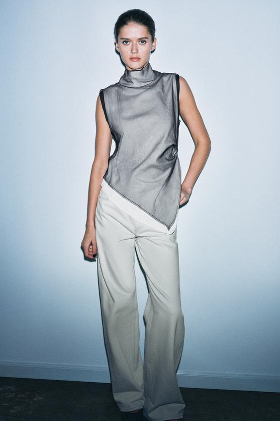 더블 페이크 콤비 탑