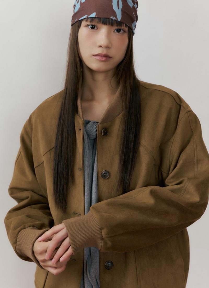 REF SUEDE JUMPER CAMEL