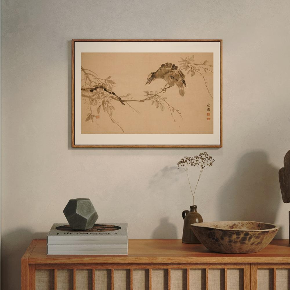 나뭇가지 위의 새