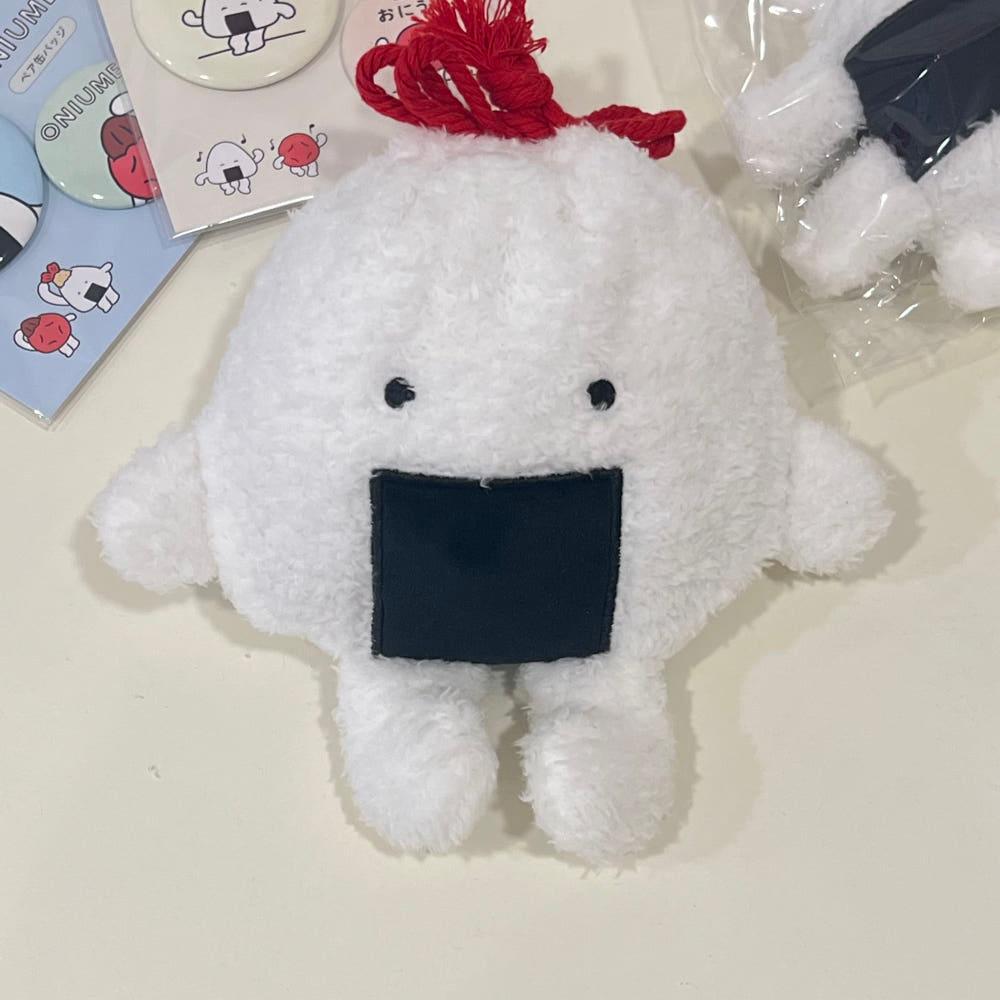 오니우메 오니기리 주먹밥 봉제인형 파우치