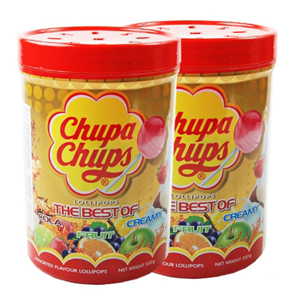 츄파춥스(통형)50개입X2통 대용량 선물 화이트데이 막대 발렌타인데이 사탕 부케 캔디 간식 추파춥스 [원산지:상세설명에 표시]