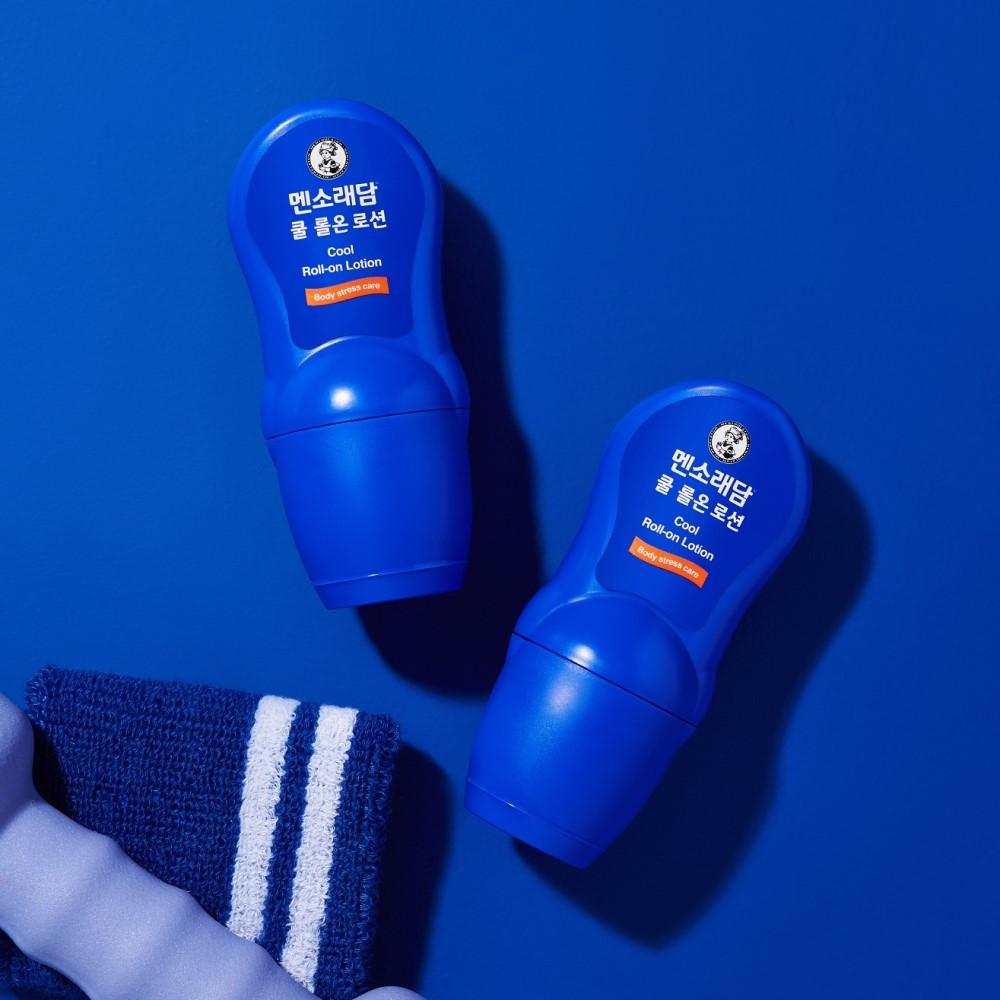 멘소래담 쿨 롤온 로션 50ml 2개 (라텍스 밴드 증정)
