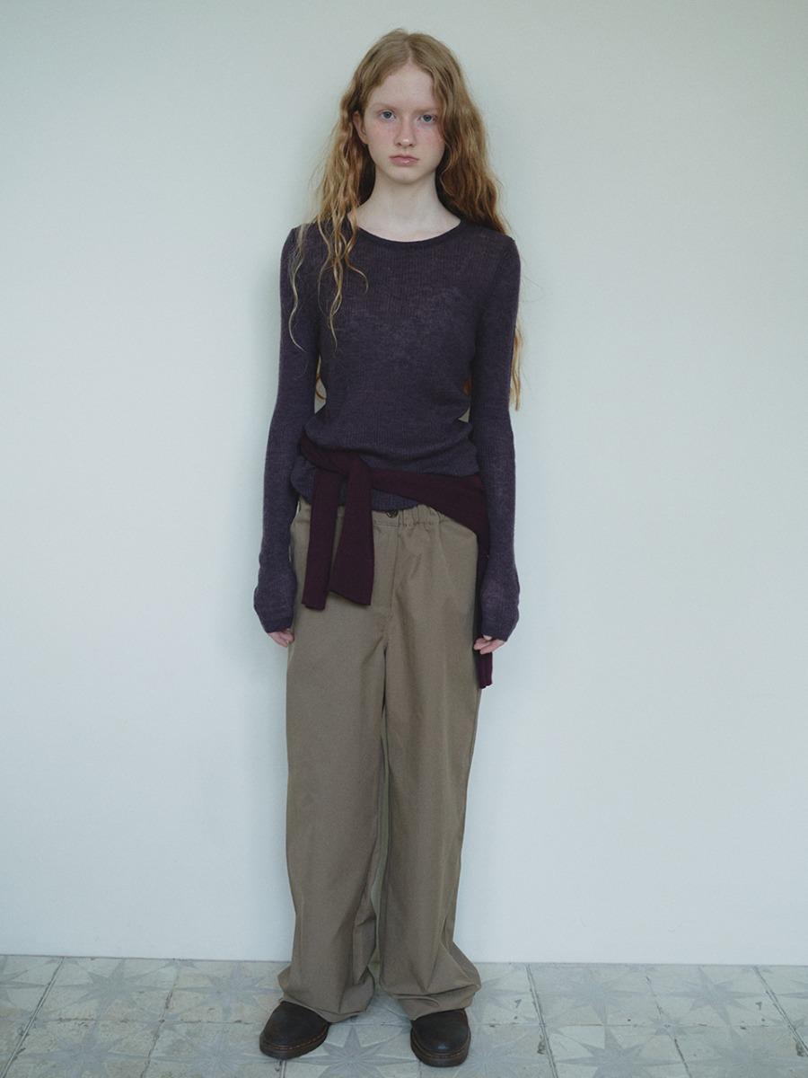 Mohair Knit top_6color