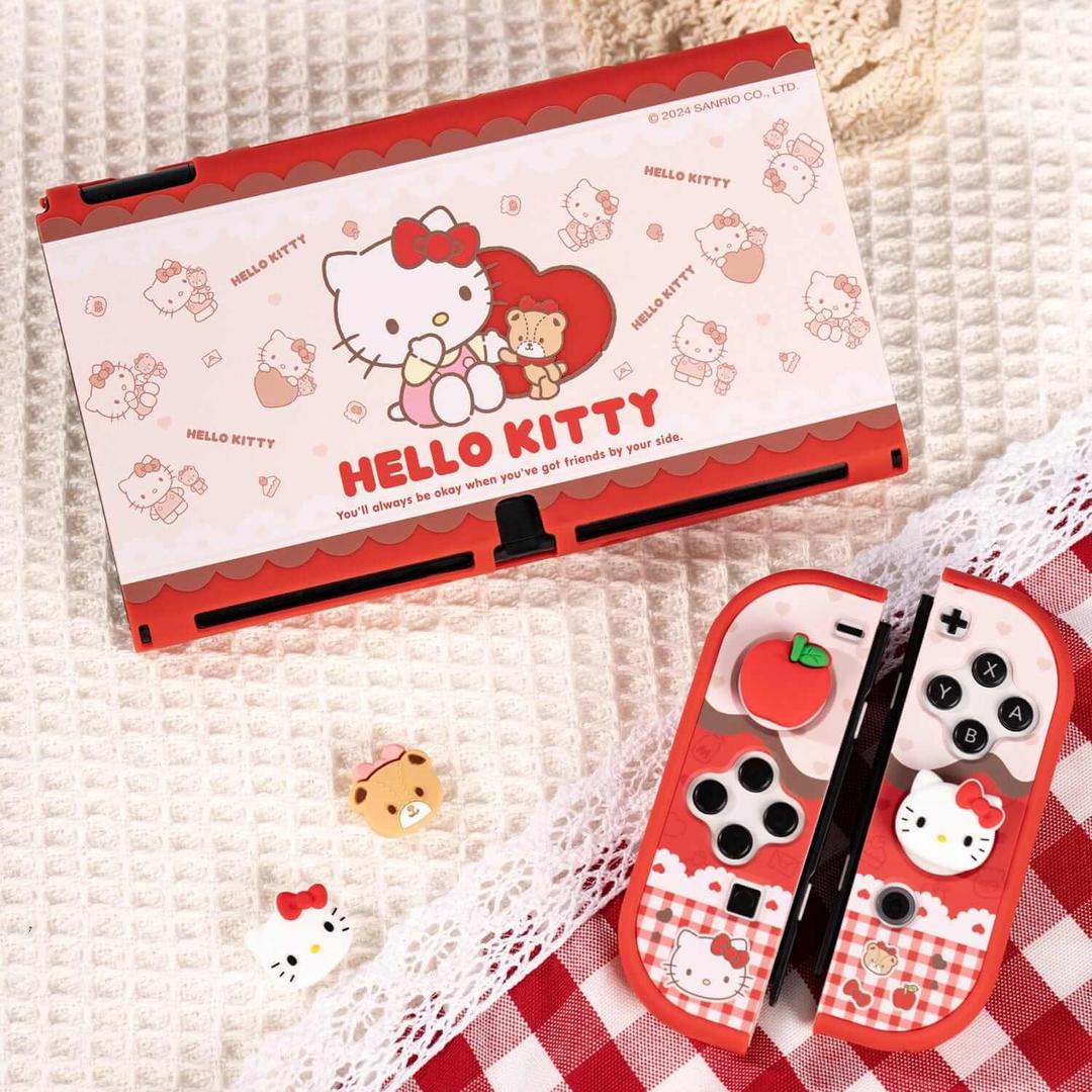 GeekShare x Sanrio Protective Case -Sanrio Friends - For Regular Switch / Hello Kitty