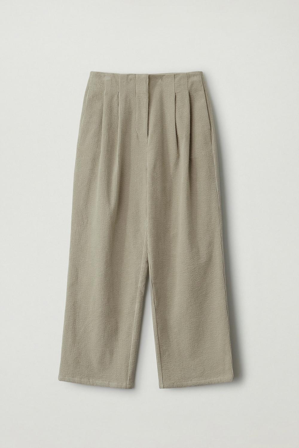 Corduroy pants (Beige)
