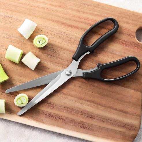 코멧 키친 클래식 주방가위 양손가위 26cm, 칼날 150 mm,..., 블랙, 1개