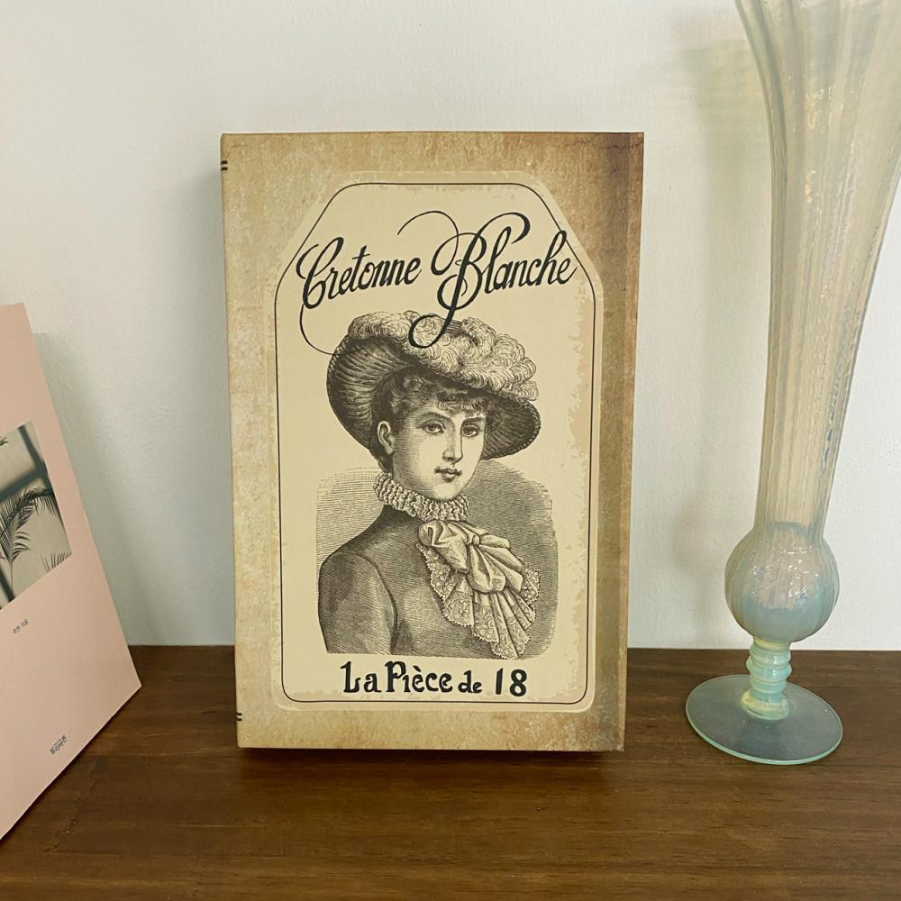 빈티지 앤틱 모형책 페이크북 가짜 책 고서 카페 인테리어 7type