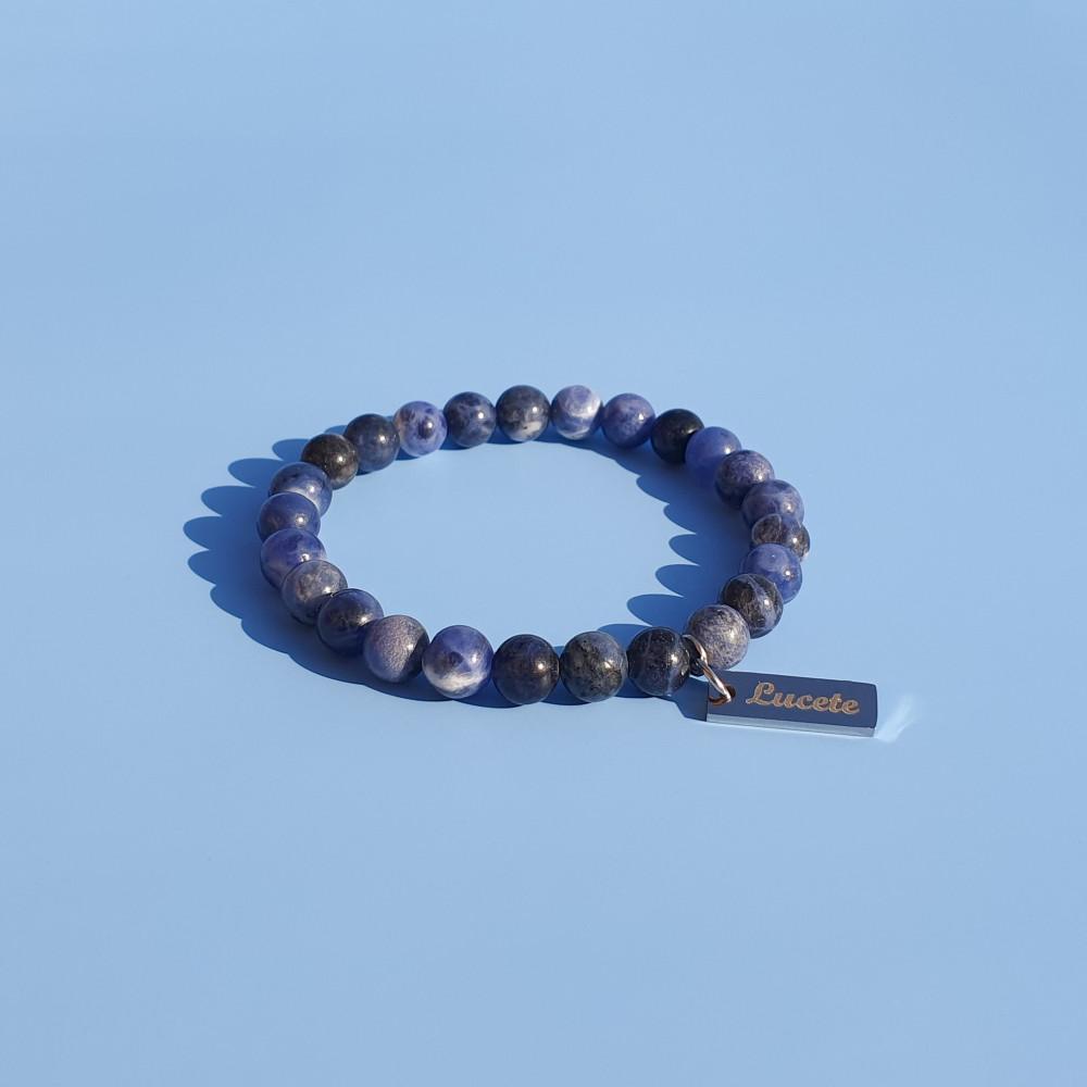 스트릿캣파파 길고양이 유기묘 후원 루세테 (6mm) 소달라이트 원석팔찌