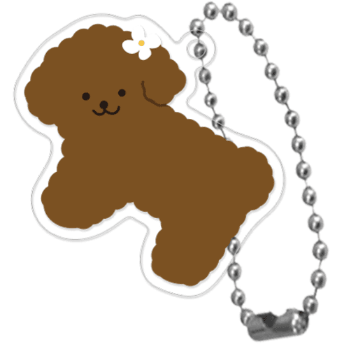 코쿼드 9C9C 아크릴 키링 애니멀 9C