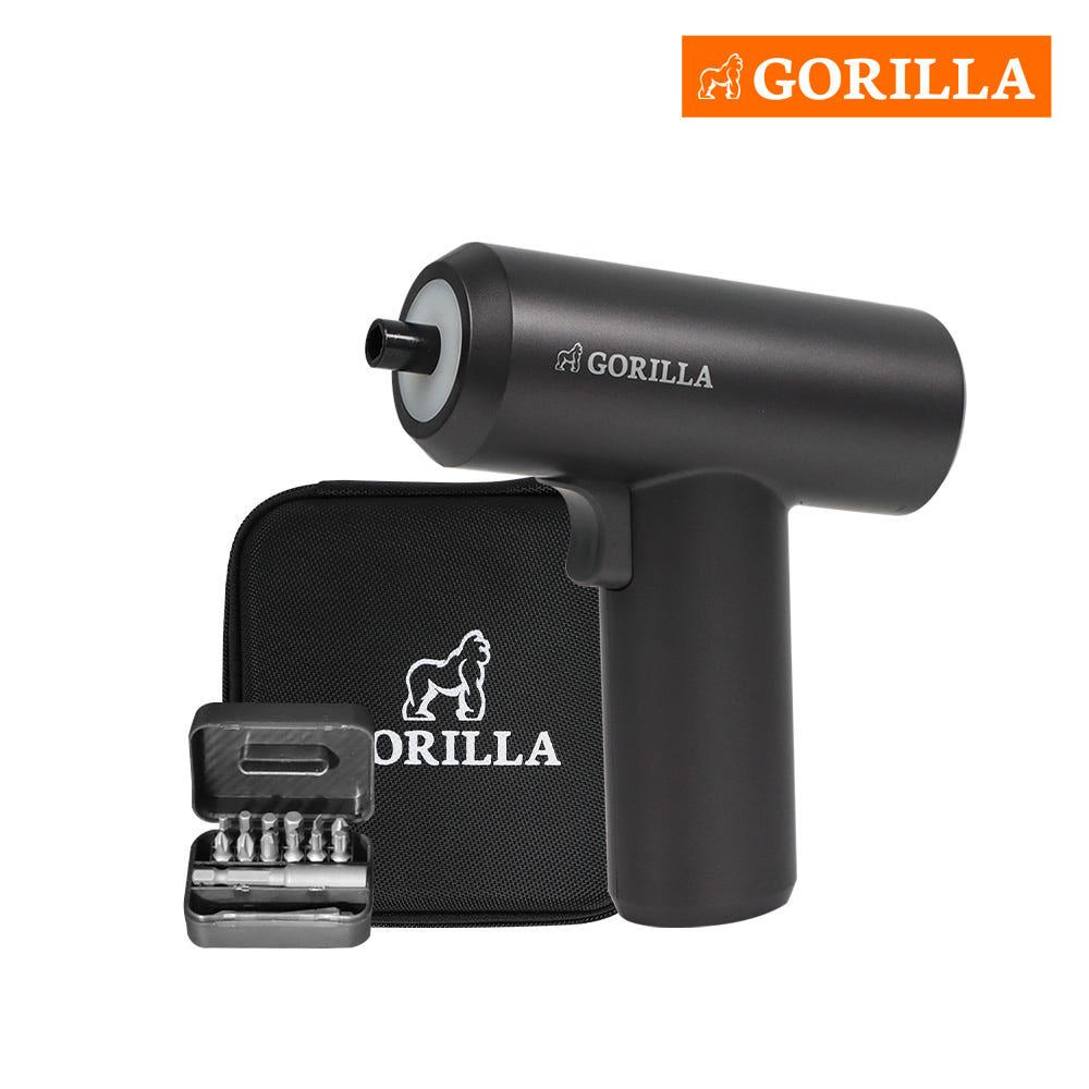 고릴라 3.7V 무선 전동 스크류 드라이버 GO204SD 미니 소형 가정용 충전