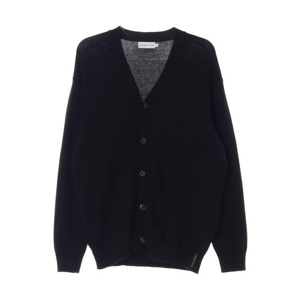 커스텀어클락 (L)블랙 단추 가디건