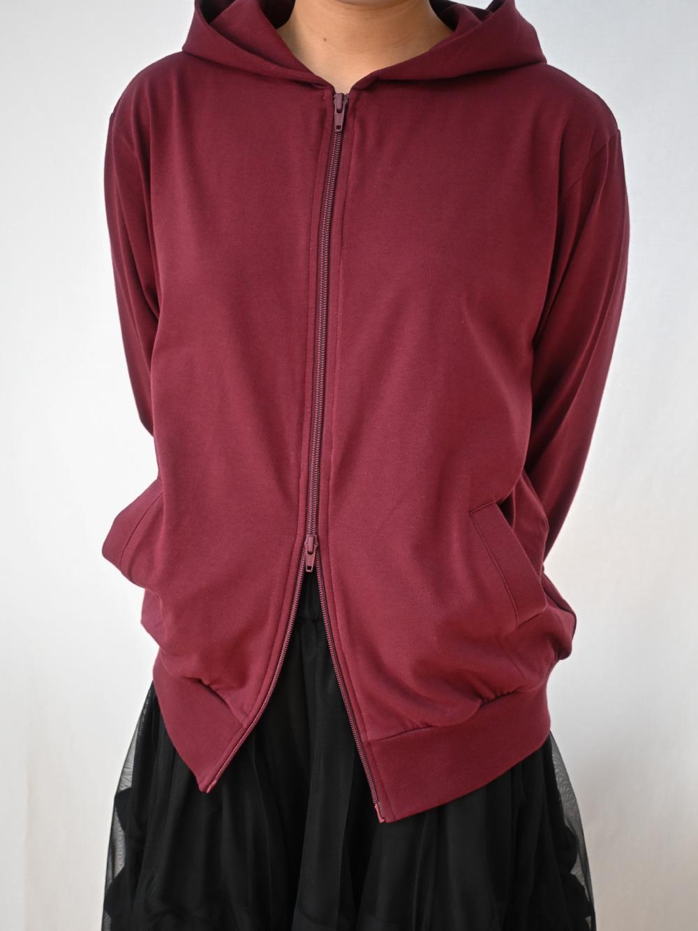 uniform hoodie burgundy