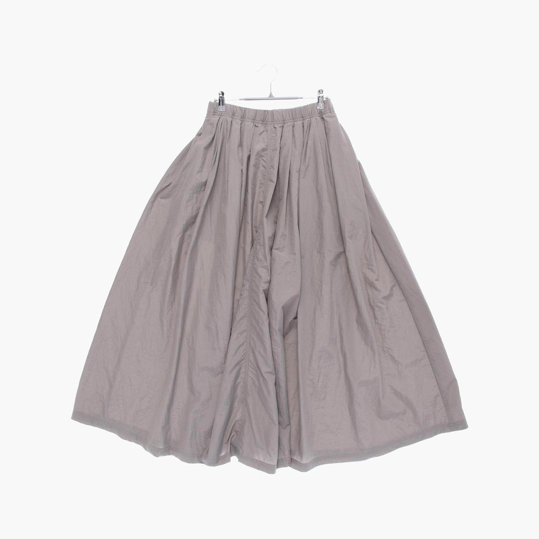 나일론 밴딩 베이직 롱 스커트 여자 33cm