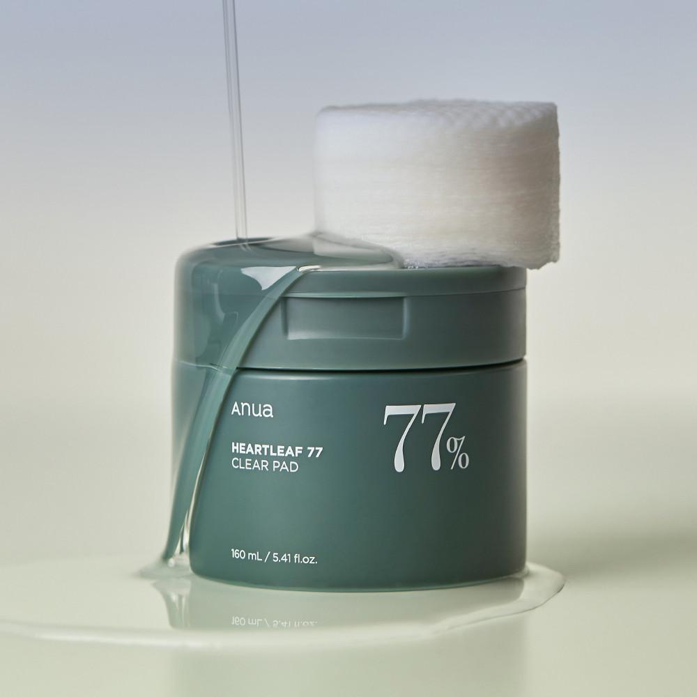 아누아 어성초77 클리어 패드 70매 수부지 진정 저자극 닦토 : 아누아