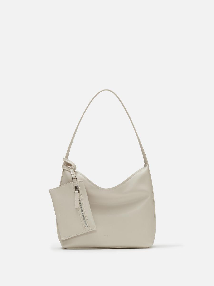 Mini pulpy hobo bag Ivory