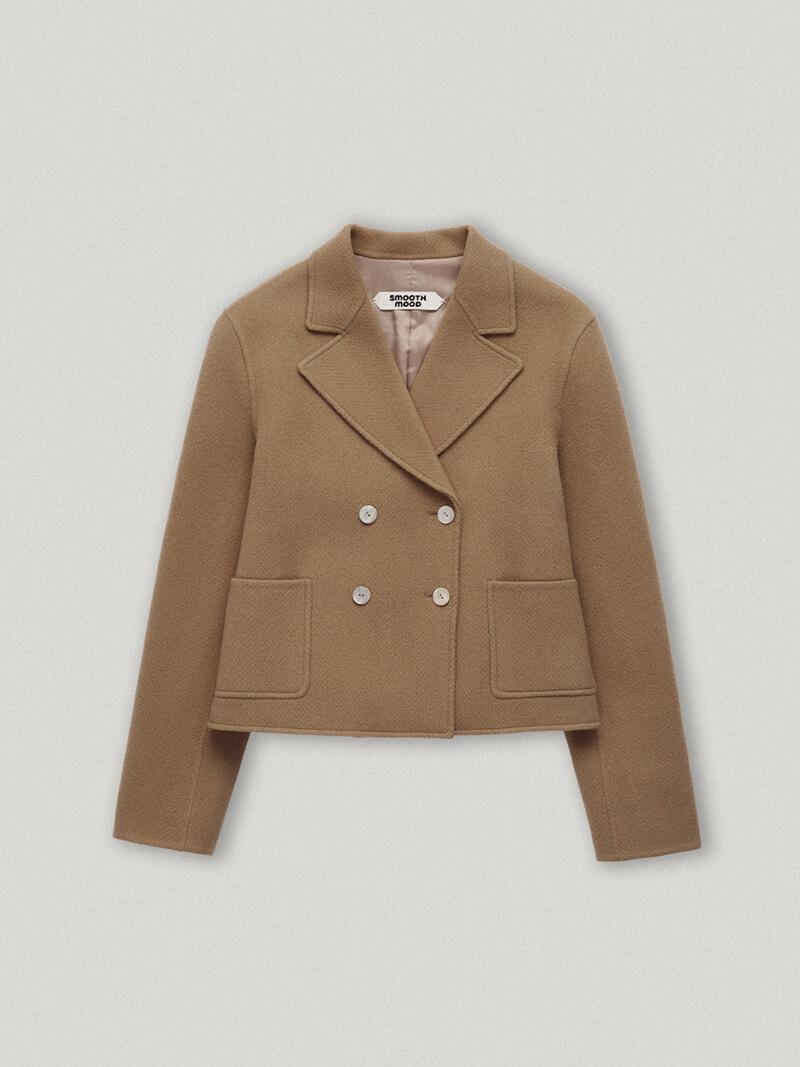 Hours Wool Jacket Camel