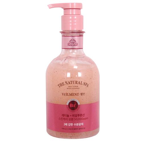 온더바디 밸먼 내추럴 스파 블랙로즈 스크럽 바디워시 400ml