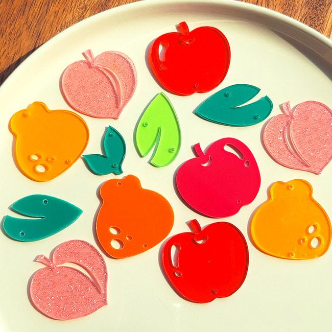 [아크릴 요모조모] 과일바구니 시리즈