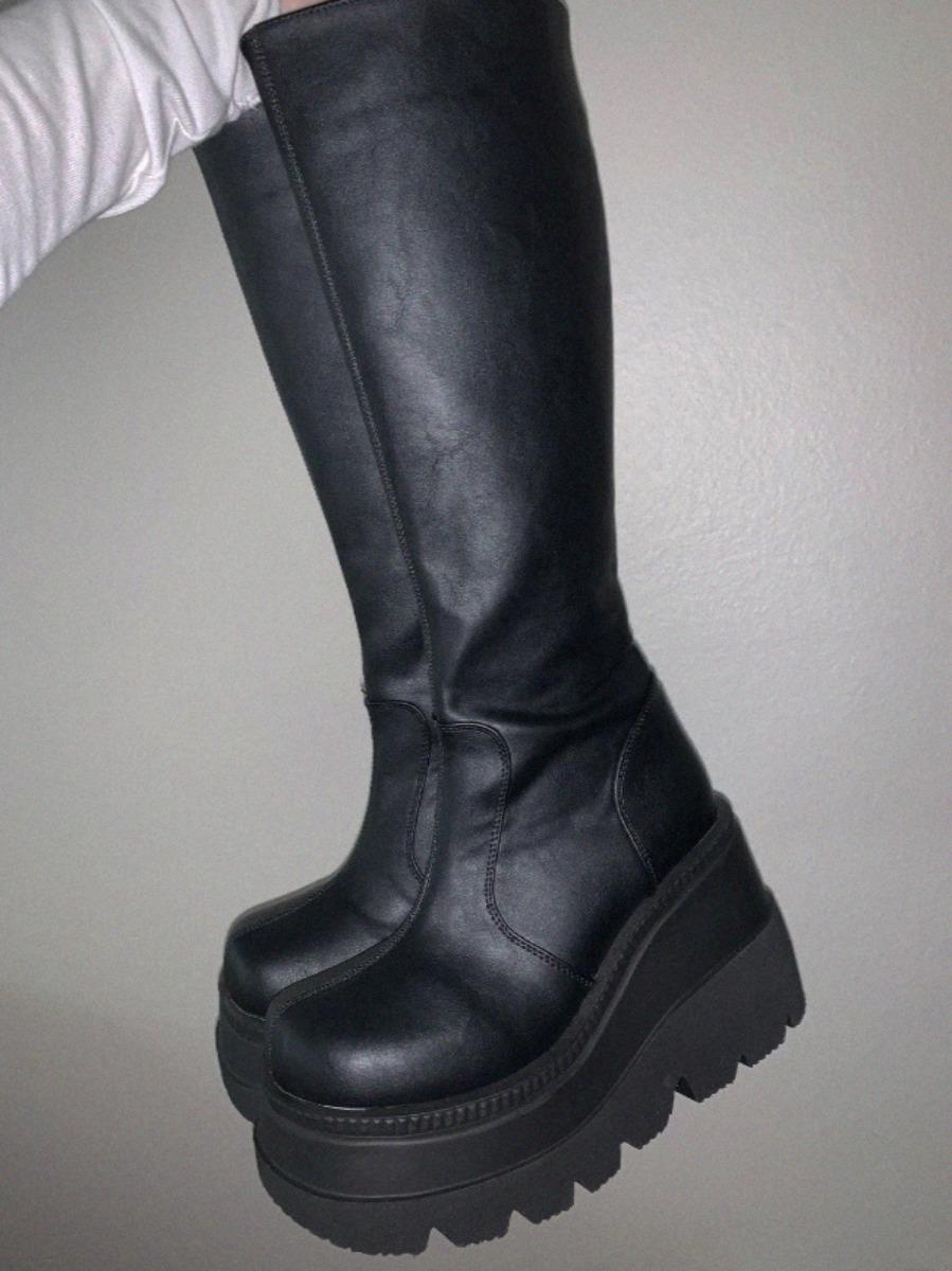 y2k head high boots