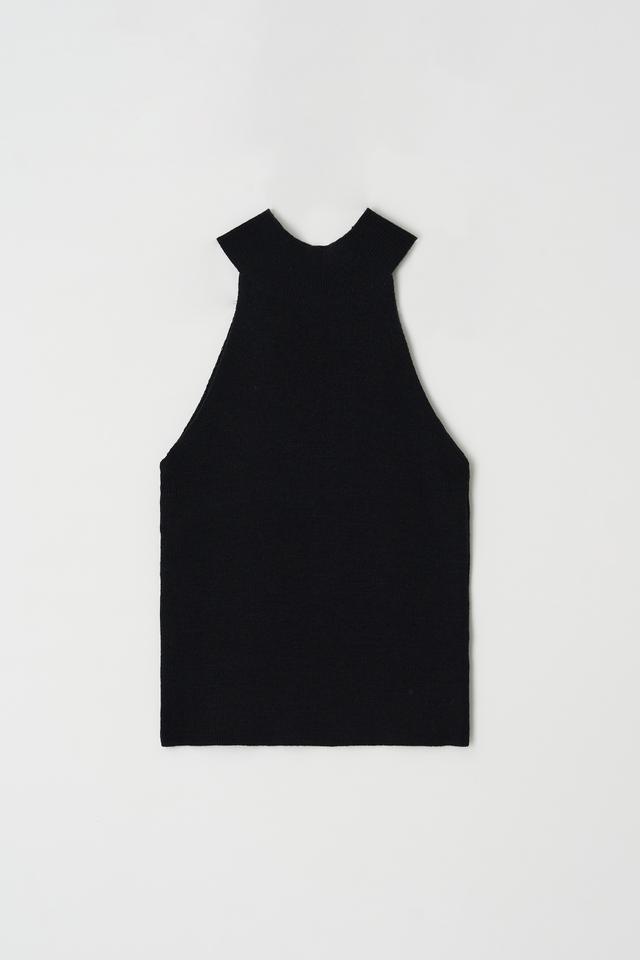 cash turtleneck sleeveless (black)