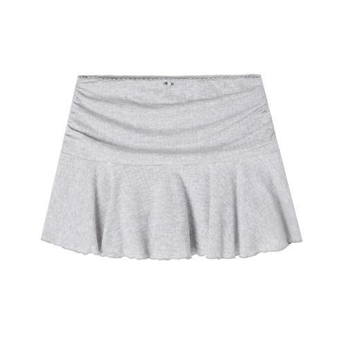 [내추럴하이틴] 스퀘어 반팔 가디건 셋업_스커트 EBLGF4714M