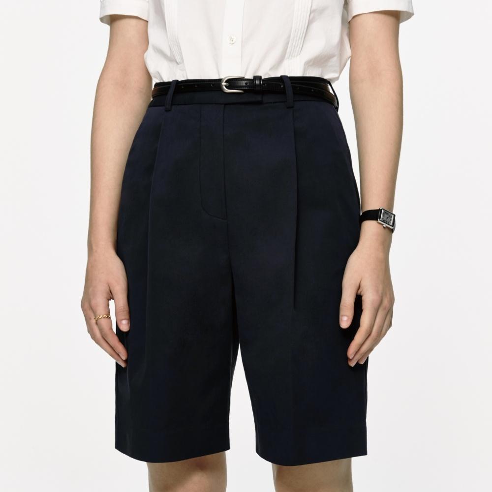 [LIVE특가]bermuda pants - navy