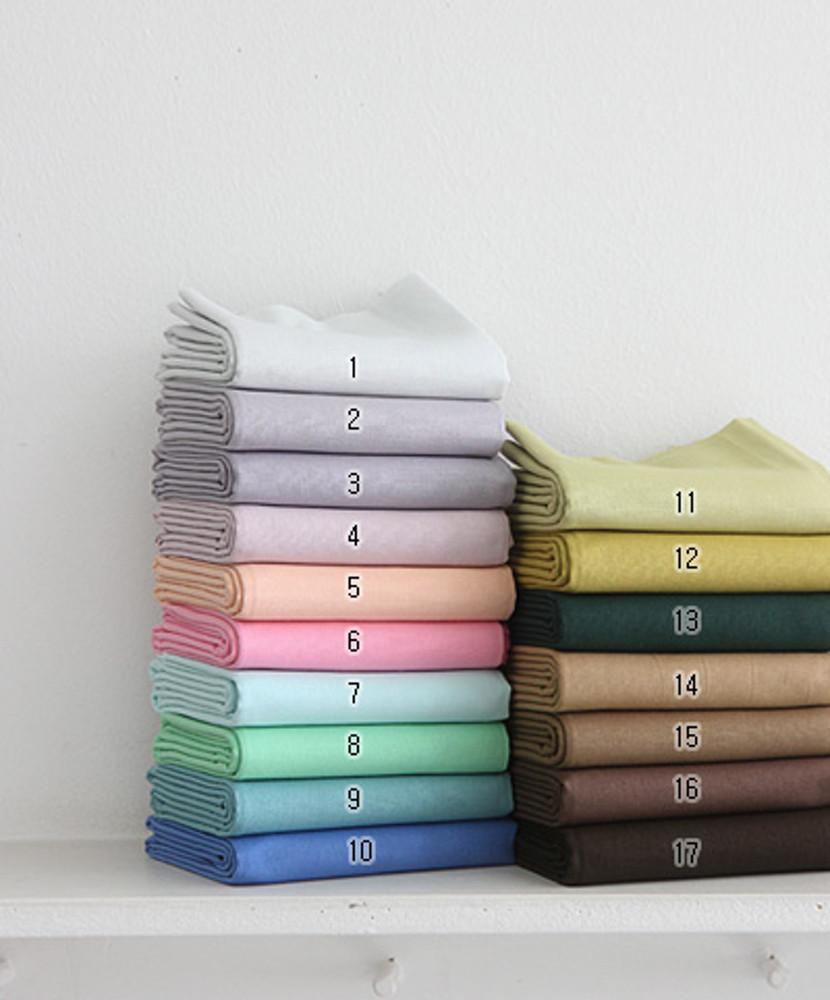 옥스포드 원단 면20수 무지 천 17종 96766