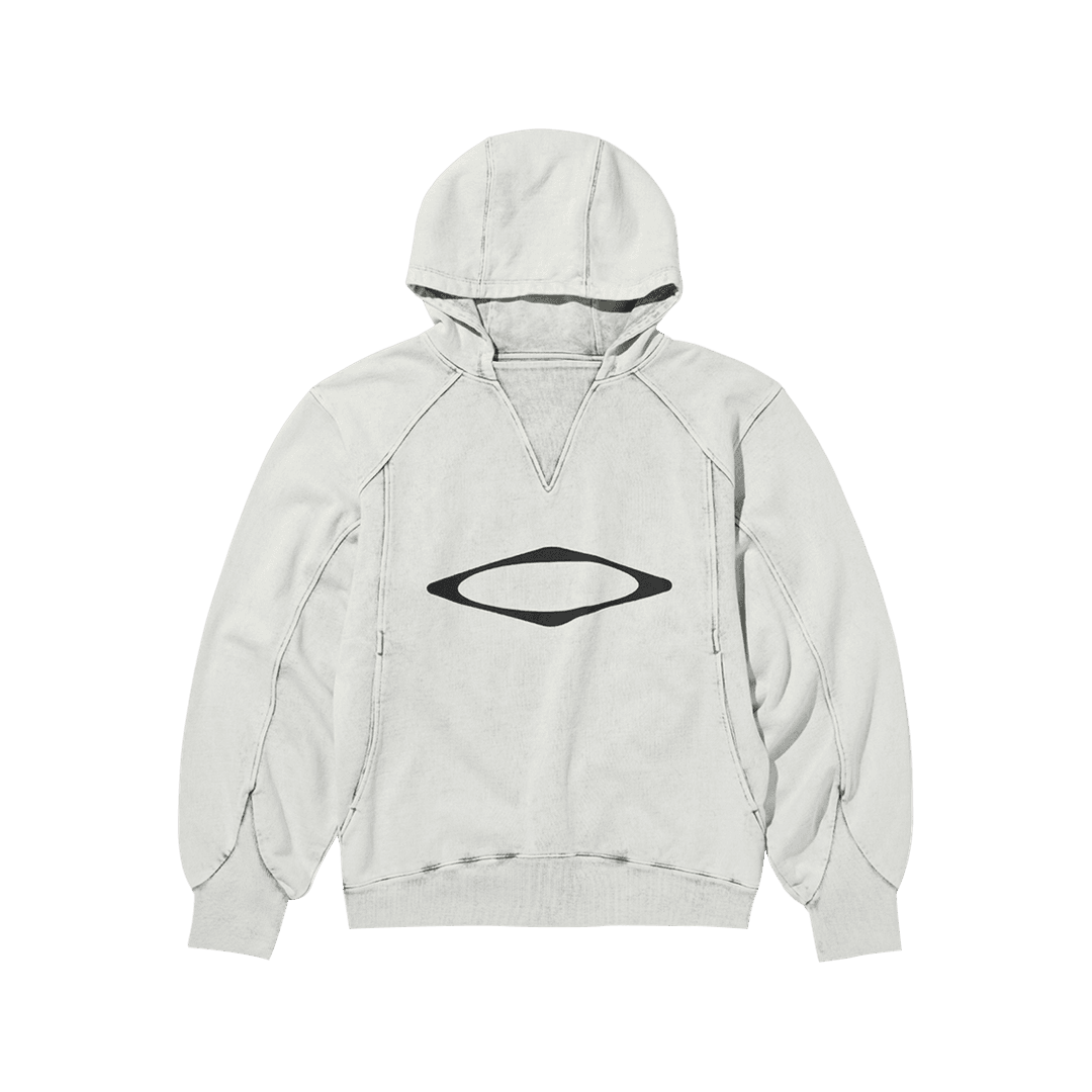 (W) Mischief Bleached Pullover Hoodie Bleached Khaki