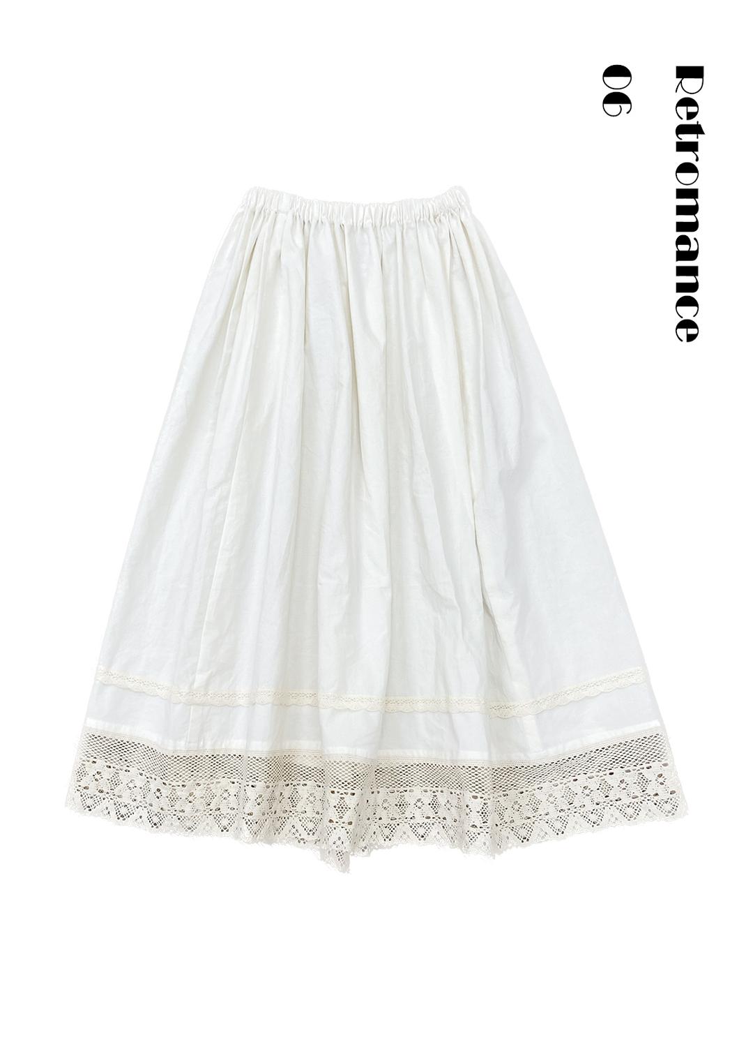 22 토션 레이스 속치마